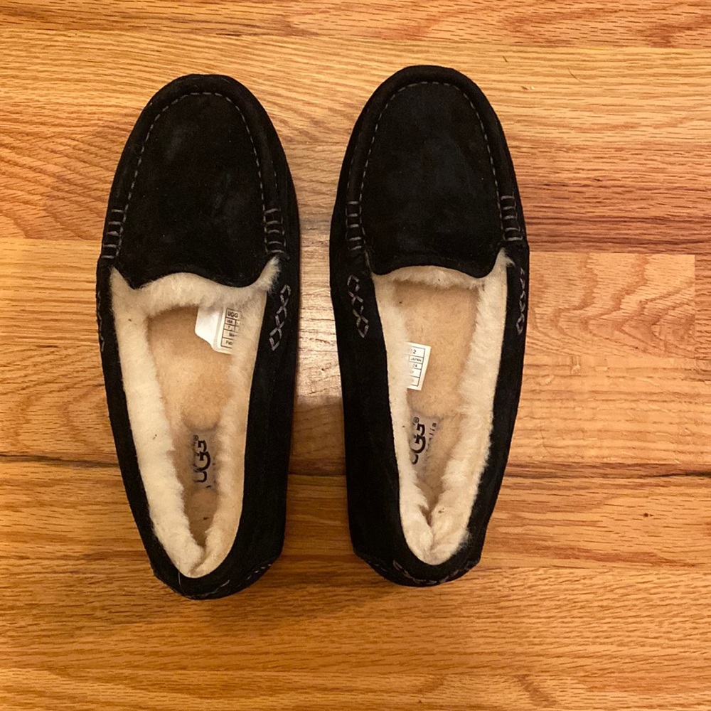 Brand New Black Ugg Driver Slippers